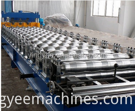 high performance China best supplier for glazed high rib roof sheet metal roll forming machine